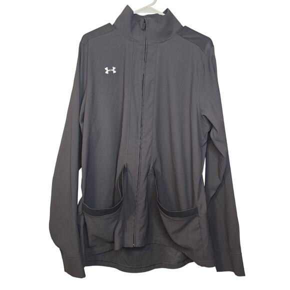 Under Armour Men's XL Gray Performance Jacket - Excellent! - Picture 1 of 5